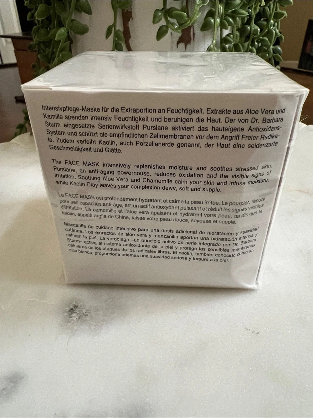Dr. Barbara Sturm Face Mask - White Packaging